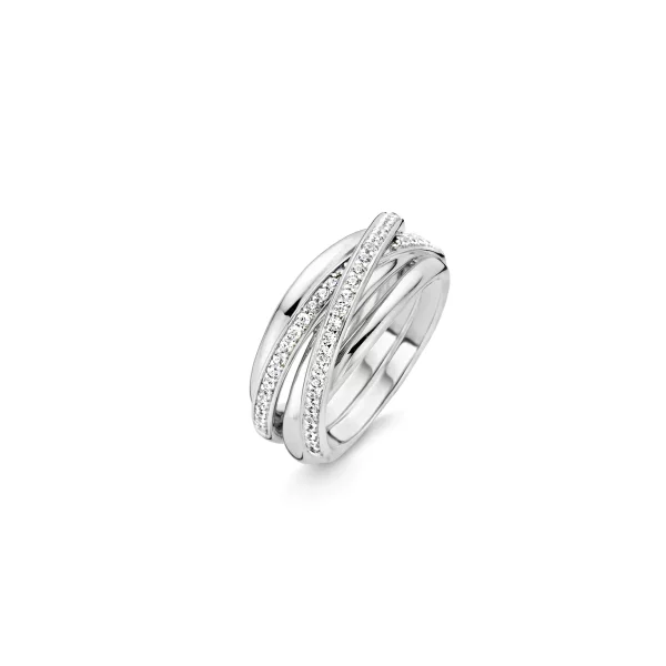 BAGUE ARGENT TISENTO: 12056ZI